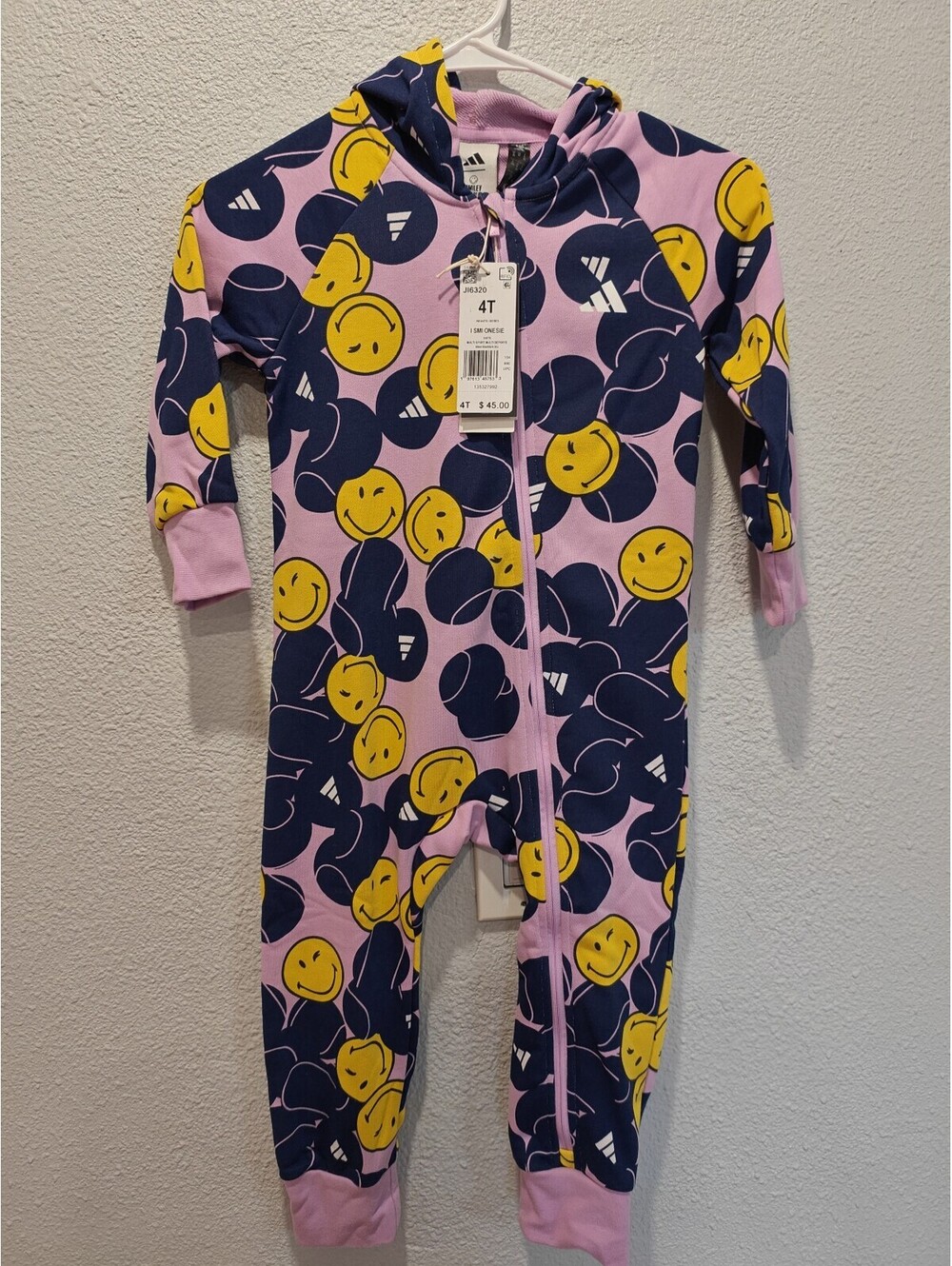 Adidas 4T I SMI Onesie Multi Sport Baby Jumpsuit